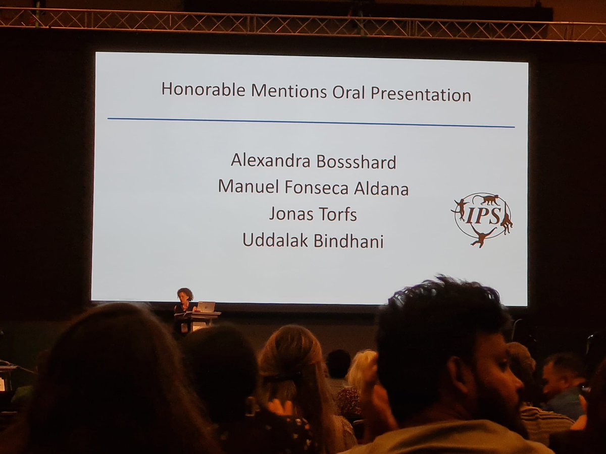 Simon W. Townsend (@simonwtownsend) on Twitter photo Congrats to <a href="/NCCR_Language/">NCCR Evolving Language</a> PhD student <a href="/the_half_ling/">Alexandra B. Bosshard</a> for receiving an honourable mention for her talk on marmoset vocal sequences at #IPSKuching
@BalthasarBickel <a href="/ISLE_uzh/">ISLE</a> <a href="/EvoCogGroup/">Evolutionary Cognition Group</a> <a href="/PaolaMerlo20/">Paola Merlo</a> Congrats to <a href="/NCCR_Language/">NCCR Evolving Language</a> PhD student <a href="/the_half_ling/">Alexandra B. Bosshard</a> for receiving an honourable mention for her talk on marmoset vocal sequences at #IPSKuching
@BalthasarBickel <a href="/ISLE_uzh/">ISLE</a> <a href="/EvoCogGroup/">Evolutionary Cognition Group</a> <a href="/PaolaMerlo20/">Paola Merlo</a>