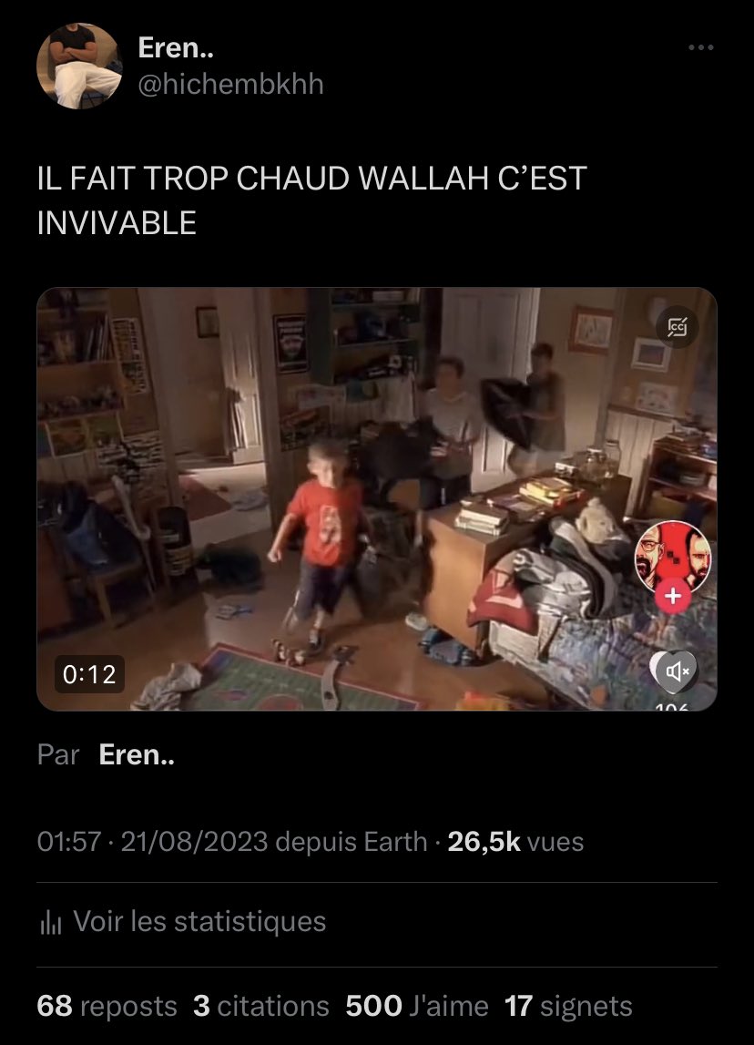 hichembkhh's tweet photo. Ils ont enlevés le wAllah mdddddrrrrrrrr https://t.co/IWIHNYUj9x