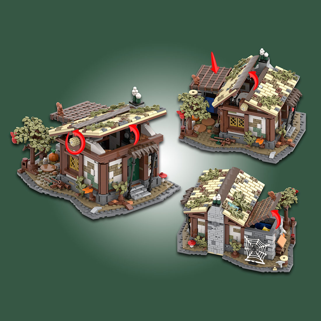 LesDiyCreator's tweet photo. 🏠MOC-150993 A HUT NEXT DOOR 

1316pcs
➡️ Designed and authorized by monty.matte 
#hut #nextdoor #model #legomedievalcastle #legos #medievalbricks #toy #lego #moc #brick #moular #build #building #medieval #legocreator #architecture #BuildingBlocks #Medieval #rebrickable https://t.co/ywxM01lhIU
