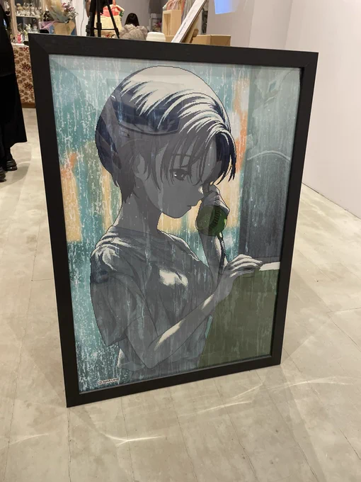 なるめさん( )の個展にお邪魔してきました。 展示のテーマも技法も作品もすべてが理想的で圧倒されました…! ご本人にも久しぶりにお会いできて嬉しかった 原宿で明日まで!まだの方はいそげ〜!!