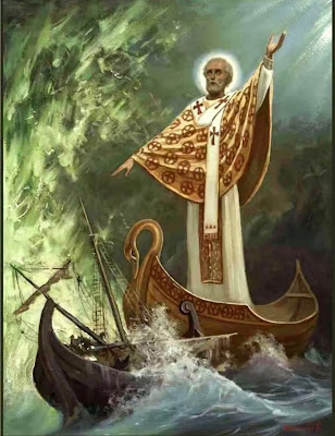 Famous in modern society as #SantaClaus ,St Nicholas of Myra is also the patron saint of Sailors.   A very merry Christmas to all
<a href="/RoyalNavy/">Royal Navy</a>
<a href="/RFAHeadquarters/">Royal Fleet Auxiliary</a>
and #MerchantNavy sailors who are at sea this #Christmas keeping global trade moving and protecting the sea lanes for all.
