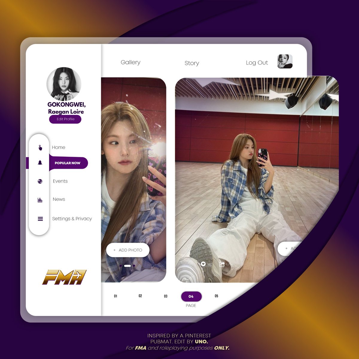 ⠀ ⠀⠀ ⠀ ⠀

🔔
  ⤷ ms.loire.⠀ posted an update !
  ≡ : O82623 SAT.⠀ ⏱ 17:17
  ⌕ : FMA HQ, Parañaque 
  ✎ ❝On-site for today!❞

⠀⠀ ⠀ ⠀⠀