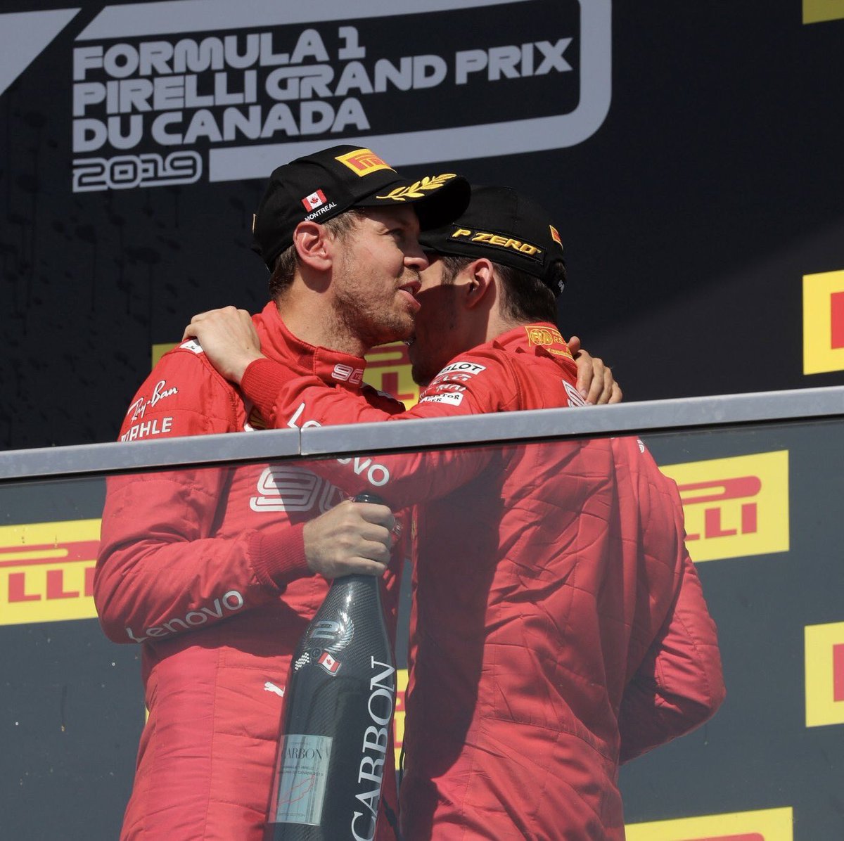 Vetteleclerc's tweet photo. Have you heard from Seb anymore? 

Charles: "Yes, he writes me often. Even if it's just to tell me he's thinking about me and giving me a hug."

😭❤️

#laRepubblica https://t.co/GhsIrfsb7P