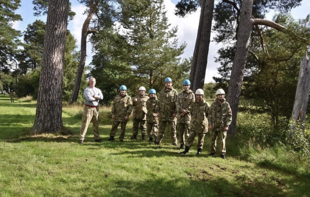 Fusiliers from A Coy in Birmingham have been supporting the  Manchester cadets, annual 2 week camp. Cpl Taylor has been putting cadets through their obstacle course paces! We are proud to support this fantastic youth organisation! #Armycadets #Manchesterarmycadets