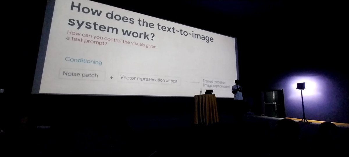 Amazing, fun breakout session on Computer Vision and Keras implementation of #StableDiffusion with the one and only <a href="/Ngesa254/">Marvin Ngesa ⚔️ 七 🏴‍☠️</a>
 <a href="/gdg_kisumu/">GDG Kisumu | #BuildWithAI</a> #GoogleIOExtended.