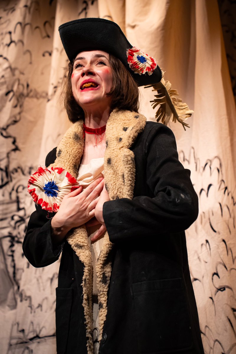 Our penultimate show is TODAY.

THE MADWOMAN
📍Paradise in the Vault
🕑 14:00 (40 mins)
tickets.edfringe.com/whats-on/madwo…

#edfringe #fillyerboots 
#paradisefringe <a href="/ParadiseGreenUK/">Paradise Green</a>