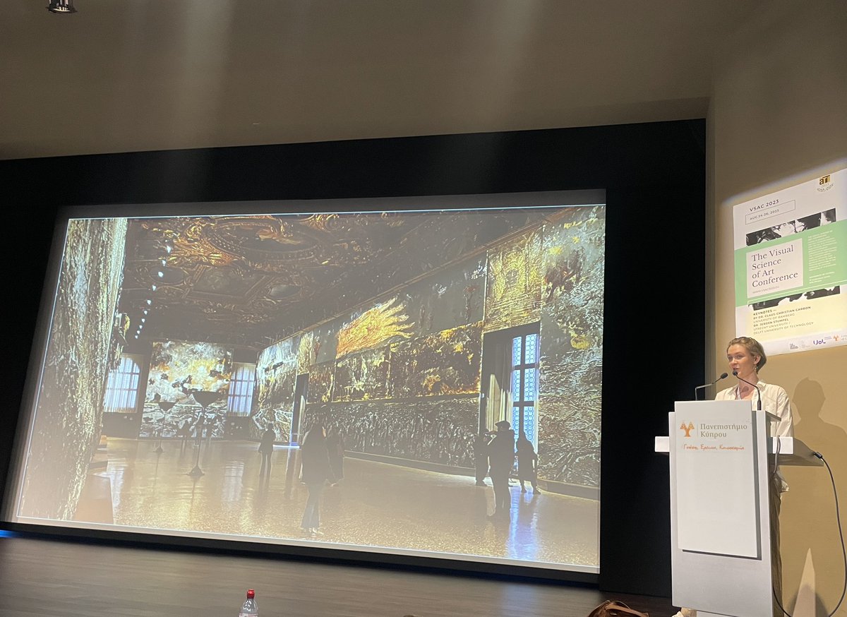@steph_millerrr presented her most recent results on the impact of people's experiences of #AnselmKiefer’s exhibition at the Palazzo Ducale <a href="/la_Biennale/">La Biennale di Venezia</a> in Venice and the value of bringing artists into the research progress <a href="/2023Vsac/">VSAC 2023</a>!

#transformation #VSAC2023 #contemporaryart