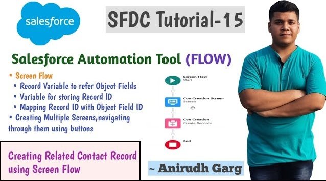vidyainstitute_'s tweet photo. Learn World's No 1 #CRM Tool #Salesforce with
@anirudhgarg_

Create related object record using #ScreenFlow in Salesforce, Mapping Record ID 

Video Link👇
https://t.co/VvxXuWNUmB

#Flows #AnirudhGarg #VidyaInstitute #FlowBuilder #trailhead #trailblazercommunity #SalesforceAI https://t.co/3DrFI9DMbh