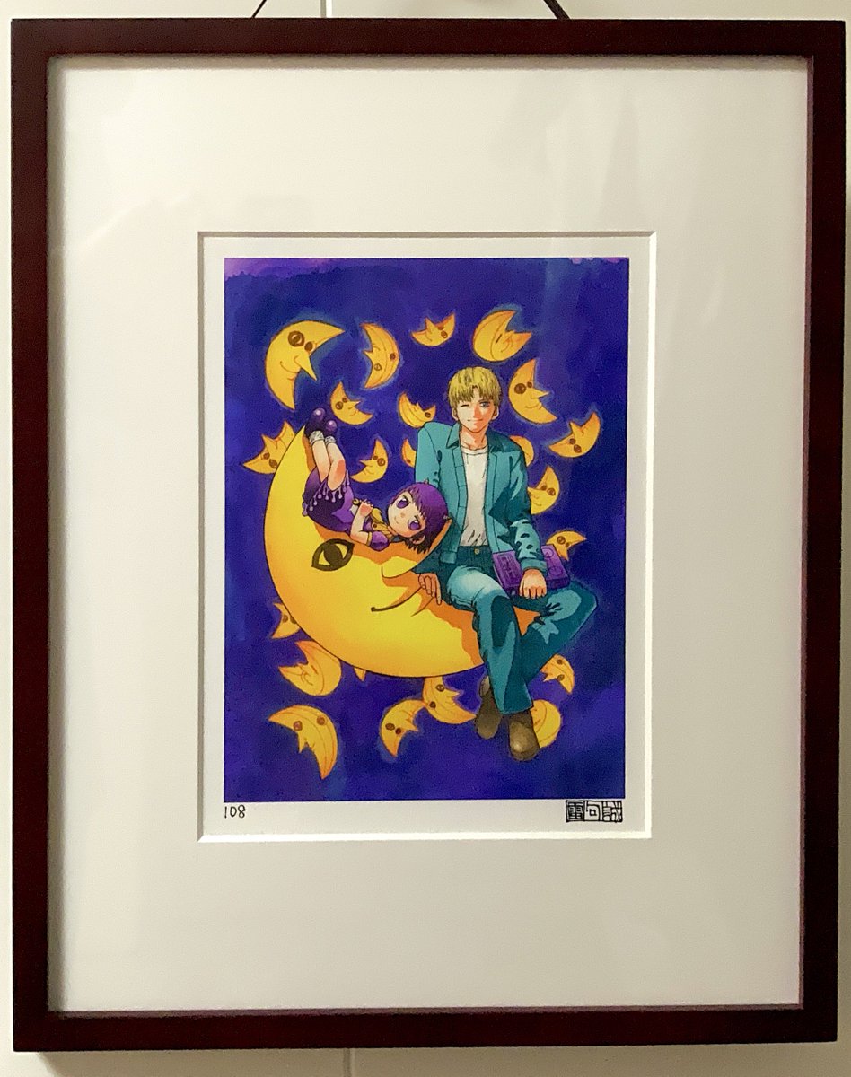 金色のガッシュ 複製原画 レイラu0026アルベール