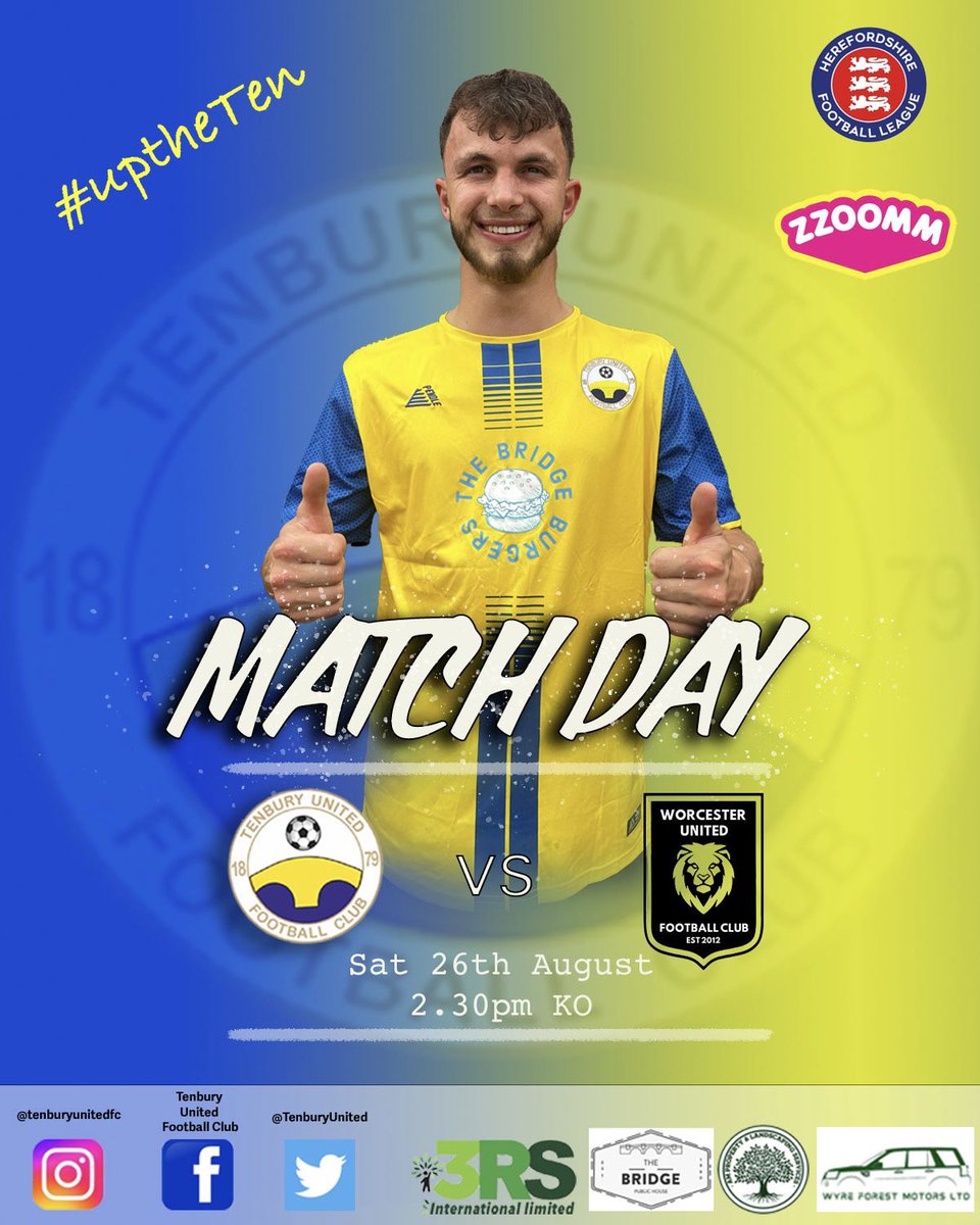 TenburyUnited's tweet photo. Here we go! Game 2!
Get yourself down to the Palmers.
@HerefordshireFL @WorcesterUtd1 
#uptheTen https://t.co/9tulm3tUFv