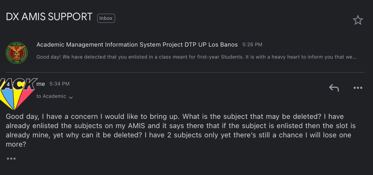 ramoletssss_'s tweet photo. wtf is this bullshit dalawa na nga lang subject ko dedelete niyo pa isa amp https://t.co/q2pphWeBwK