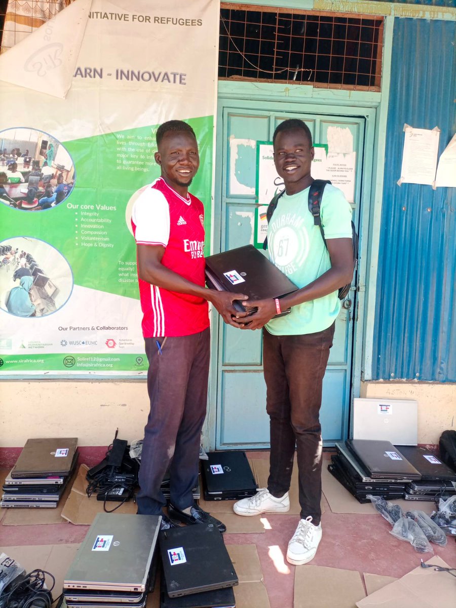 TechfugeesK's tweet image. We are excited to announce that today we have expanded our @endlessglobal learning centres through distributing  50 laptops pre-loaded with Endless OS #offline content to 5 partner organisations in Kakuma. Empowerment continues thro&apos; #connecting #refugees to #tech resources