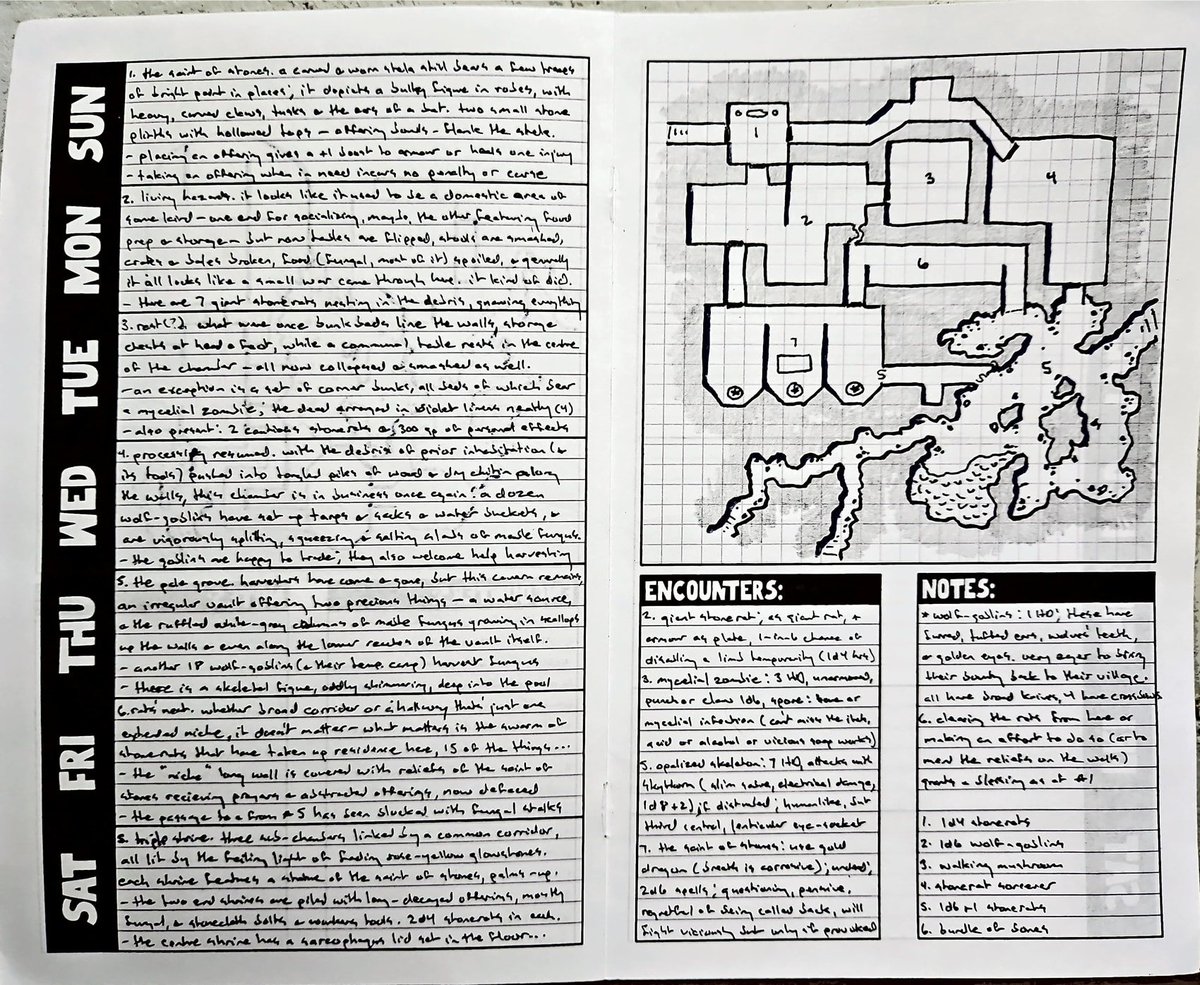 tjerrian's tweet image. Got tossed into big work hours this past week and maaaybe more on the way, but I still got #Dungeon23 sorted ~