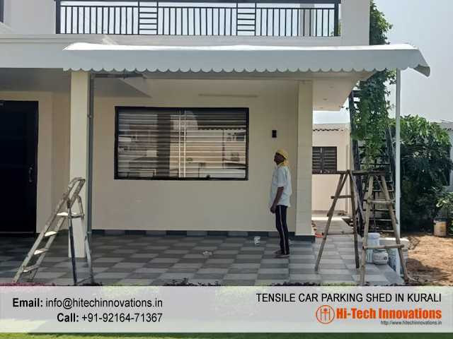 HitechMohali's tweet photo. 🚗 Park in Style! Our latest triumph: a stunning tensile car parking shed in Kurali. Elevate your parking experience with innovation and aesthetics. Discover more at https://t.co/yWmWjRrRlN 

Inquire: 9216471367

#TensileParkingShed #InnovationInDesign #KuraliParking #carshed https://t.co/mEbYTRGUNu