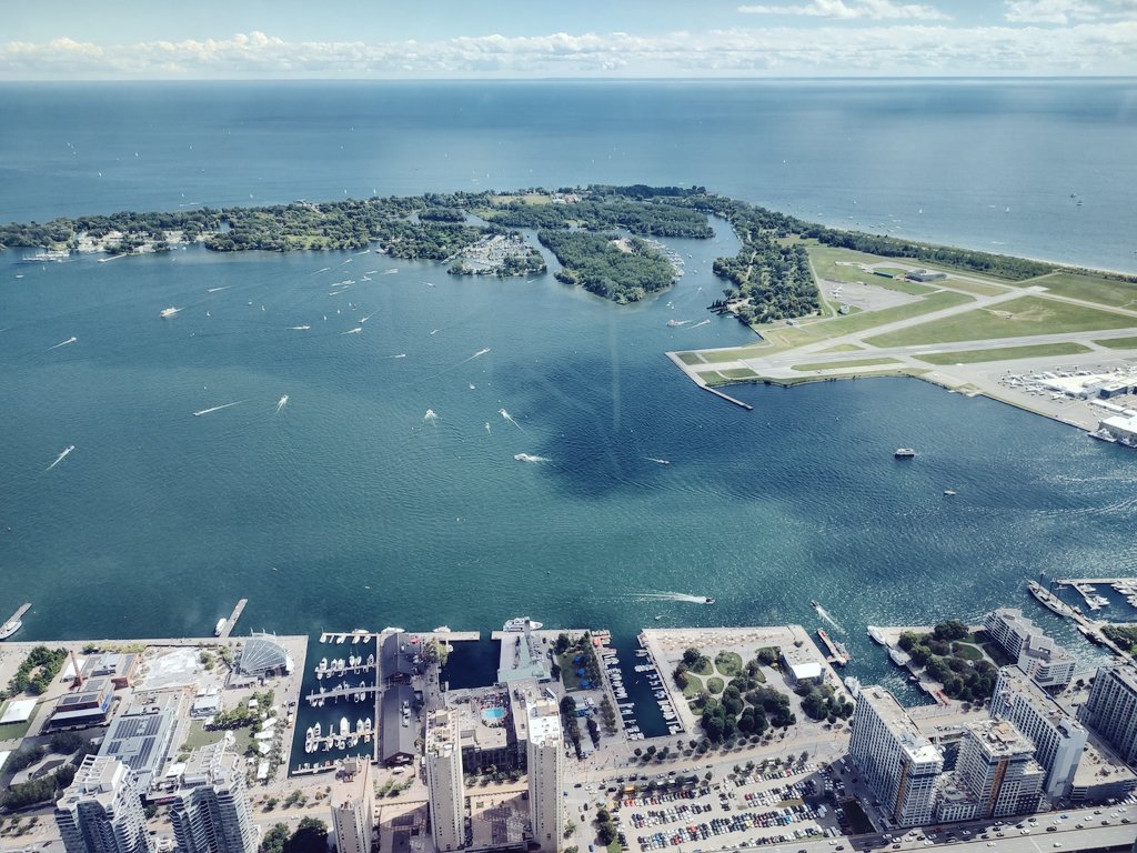 View from the top of the CN Tower 😮😍 #Canada