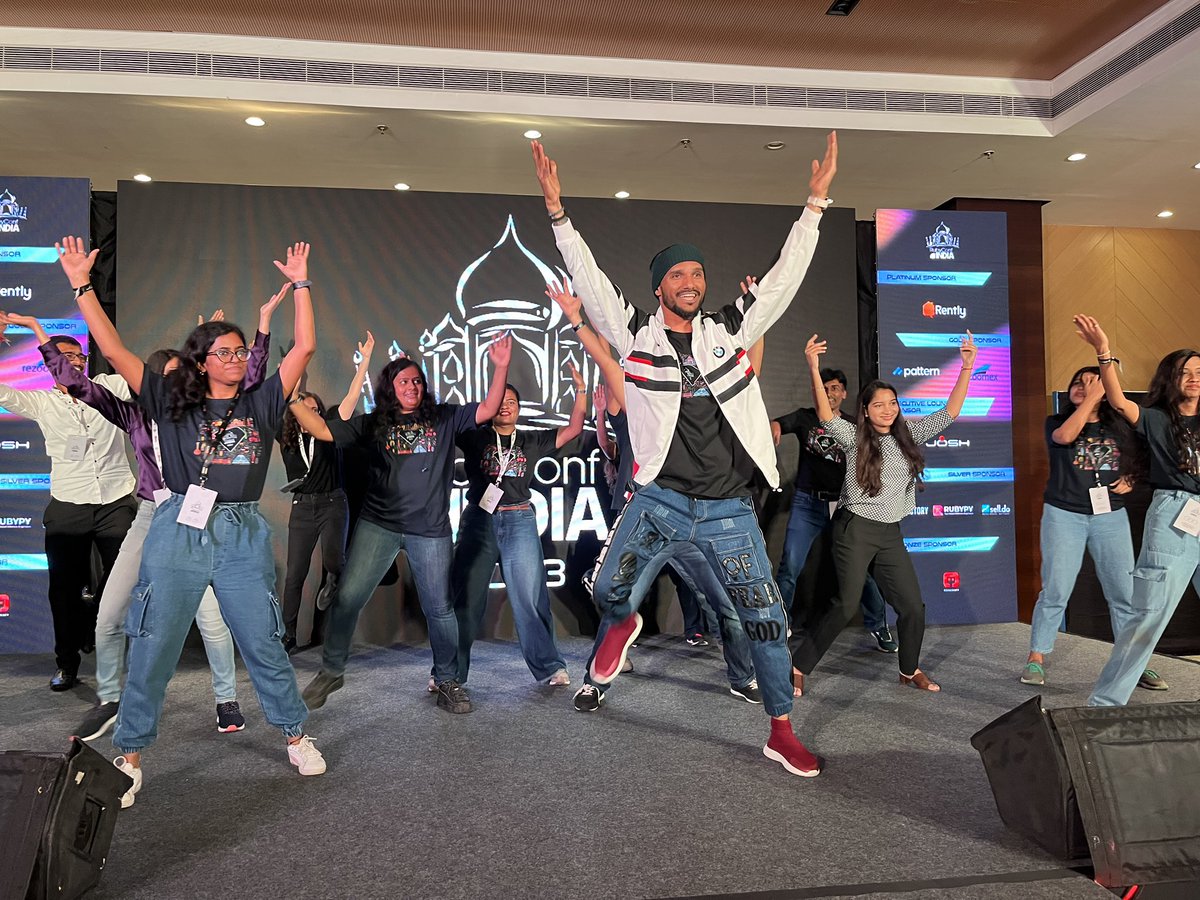 rubyconfindia's tweet photo. ENERGISER done right !!! We danced our hearts out!!
#rubyconfIndia #India #Pune #rubyconf #rubyconshow #rubyconfindia #Rubyists #rubydevelopers #rubyconf2023 #technology #ruby #rails #flashtalks #Joshsoftware
#RCI23 https://t.co/XuStVCjKdR