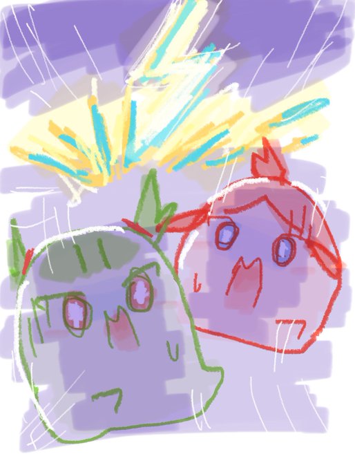 雷すげー⚡️
明日大丈夫かな… 