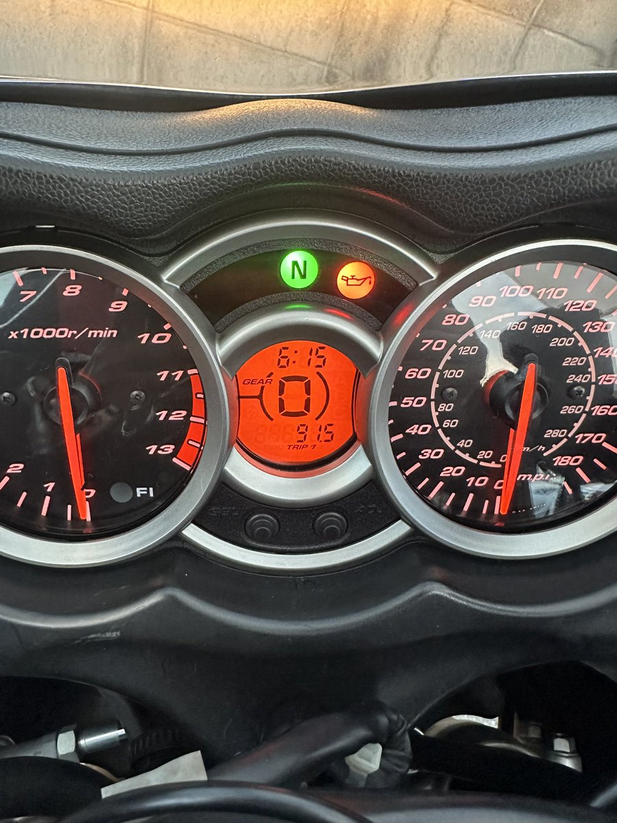 shunGSX1300R's tweet photo. 帰宅〜

約150kmのツーでした〜

まだまだ暑すぎ😵 https://t.co/mMzs2fenV4