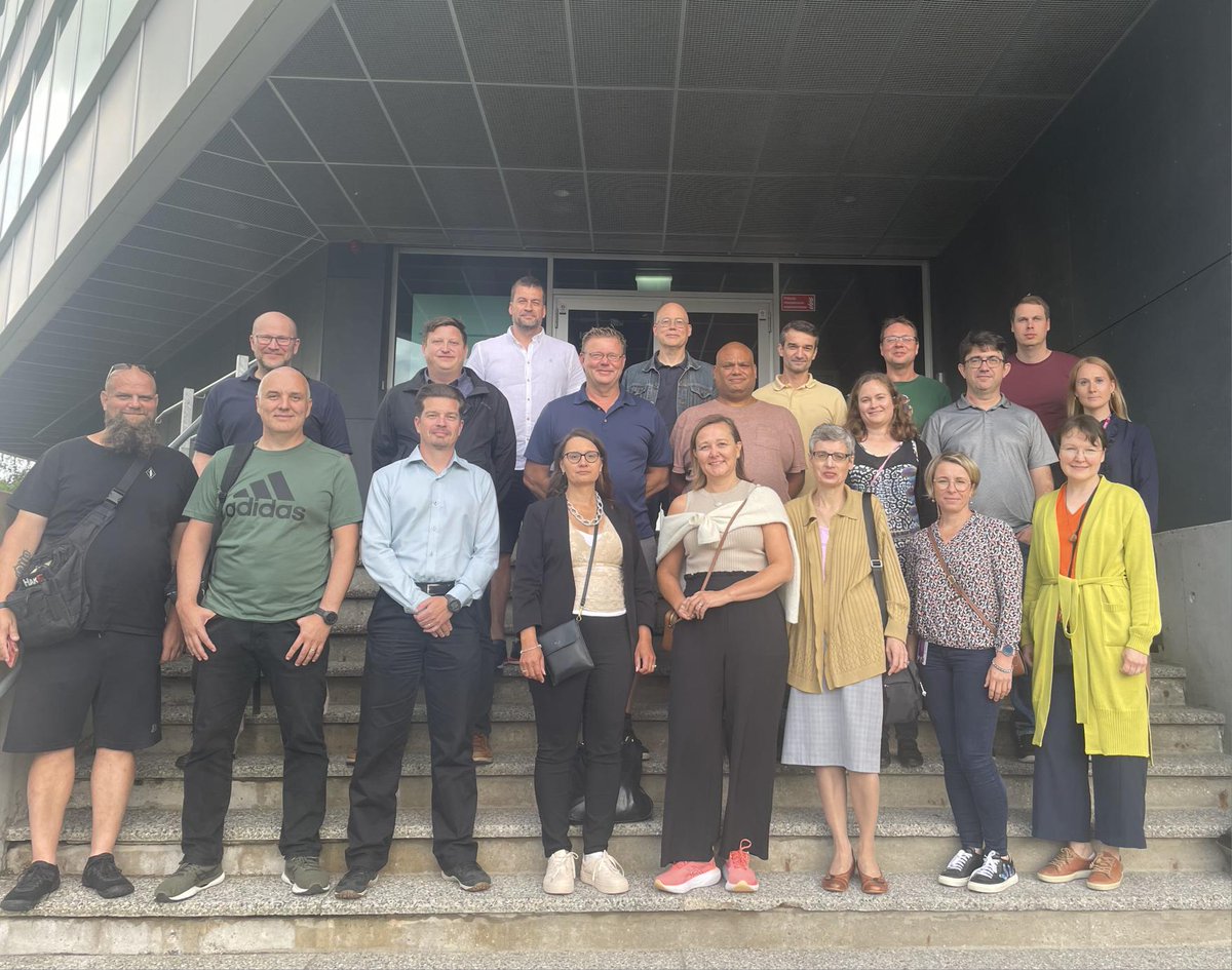 CyberTaltech's tweet image. It was a pleasure to host a delegation from🇫🇮 @xamkfi @AaltoUniversity @MerikotkaCentre
Morning full of discussions on #CyberSecurity education and training, #research, technical advancement in the domain and importance of human aspects. Many thanks🙏@cyb_era for organising!