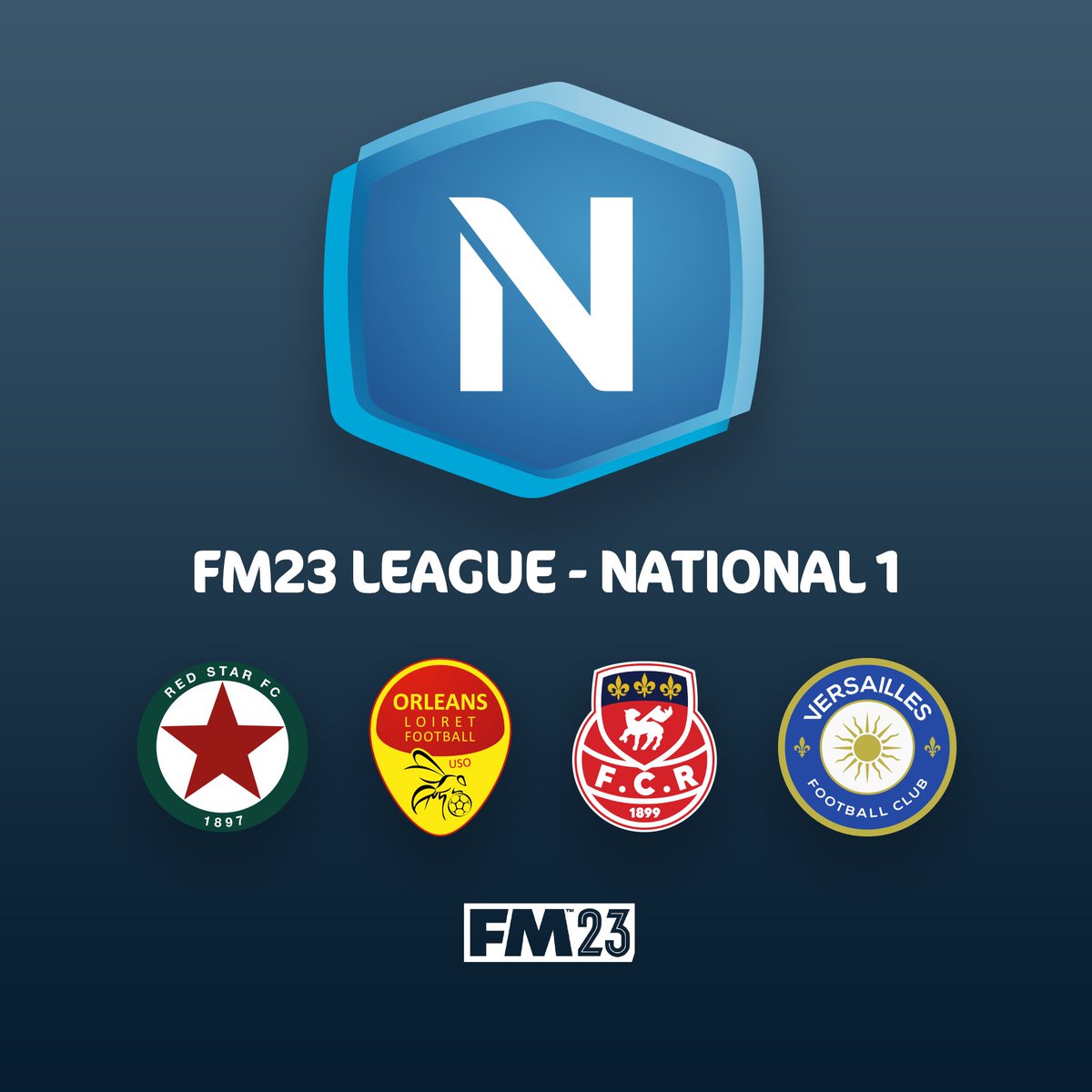 🇫🇷 Ligue FM23 en ligne : National 1

US Orléans : <a href="/Erwan_fran/">🗿</a> 
FC Versailles 78 : <a href="/BlazR7/">Wil⚡️🇵🇸</a> 
FC Rouen : <a href="/Piccoli459/">45 🏄🏿‍♂️</a> 
Red Star FC : <a href="/ReDS7ill/">Yo</a> 

Thread résultats ⬇️