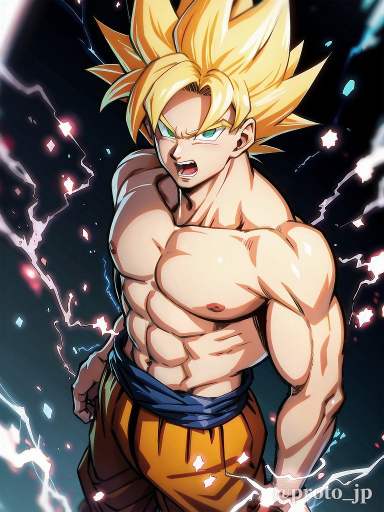 proto_jp's tweet image. 髪型と髪色変化のテスト

SuperSaiyan Son Goku / 超サイヤ人 孫悟空
#AnimateDiff #AIイラスト #AIart #DragonBall #ドラゴンボール

他作品🖼👉