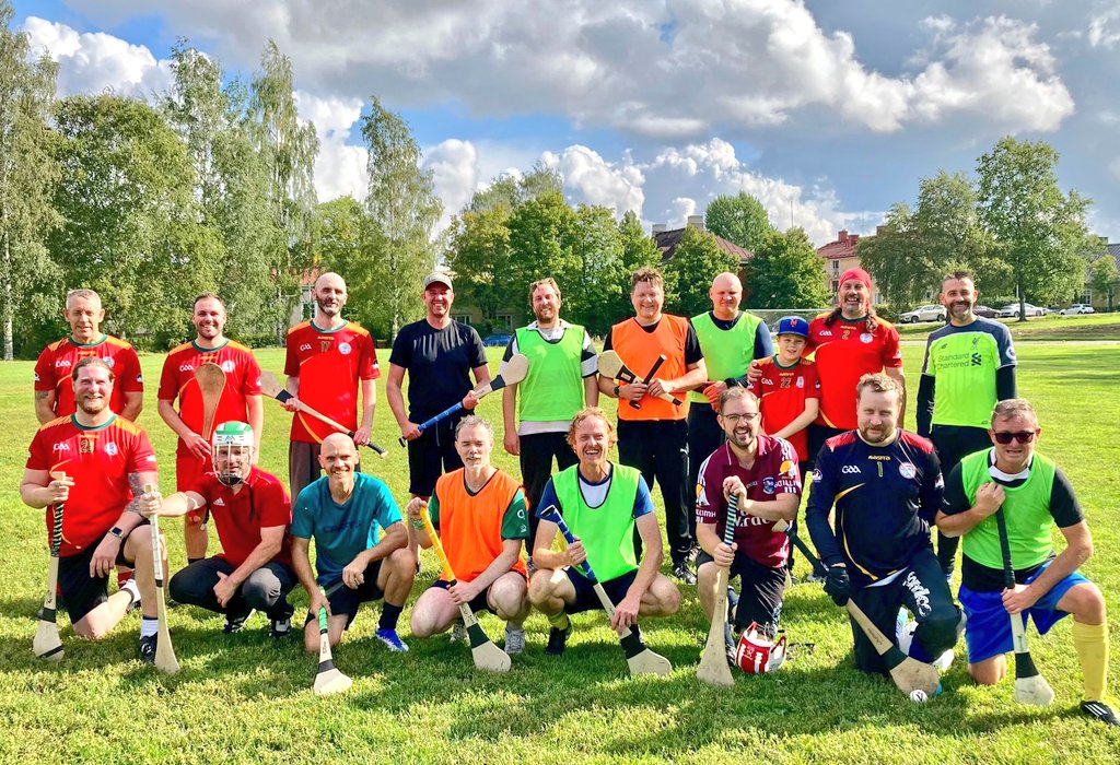 Great morning for a bit of hurling.  Interest growing every week. Getting in good shape too for our upcoming game with <a href="/HelsinkiHarps/">Helsinki Harps GAA</a> in a few weeks.