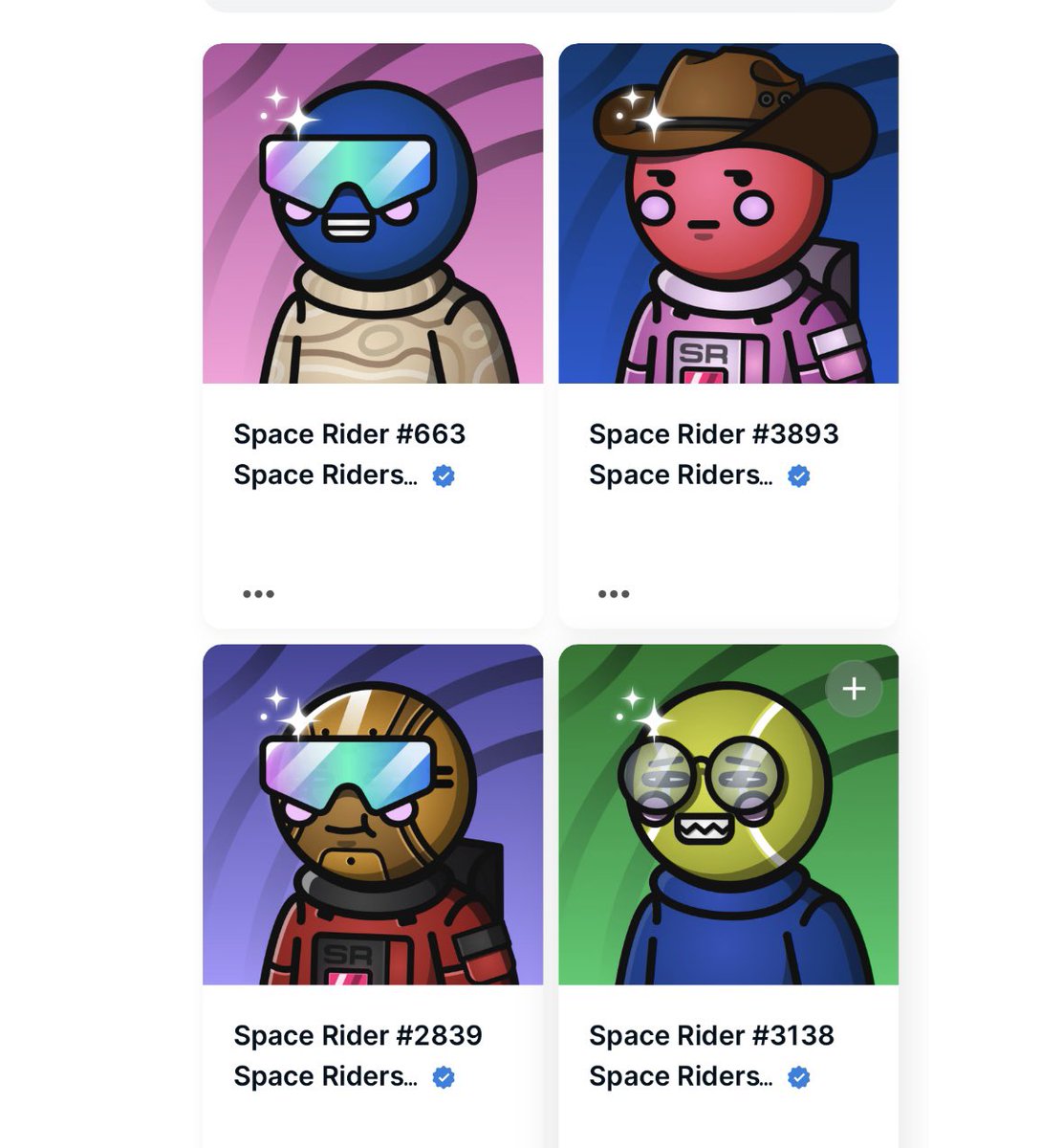 Couldn’t wait until 200! Swept 3 more fire riders that hit the floor <a href="/SpaceRiders_NFT/">Space Riders</a>