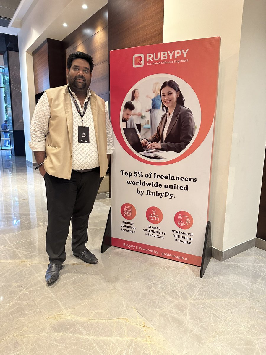 chandan0707's tweet photo. Exciting times at #RubyConf2023 with RubyPy and https://t.co/obTCY74gJ1! Join us for captivating conversations and the latest insights in the world of Ruby. See you there! #TechConference #RubyCommunity #RubyPy #RCI #RubyConf2023 #RubyConf https://t.co/t1kKUmz6OS