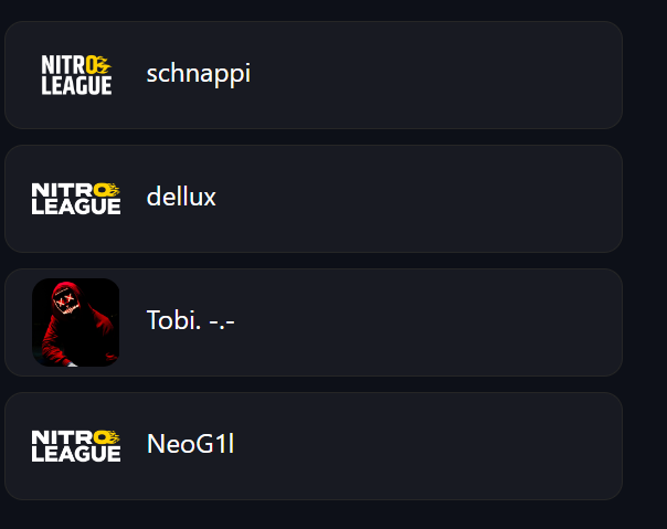 Thema Deffloss. Shoutout an diese 4 Spieler. Ich schrieb am Montag dieser Woche. Dienstag oder Mittwoch sollte passen. Diese 4 .... trugen daraufhin Donnerstag als Spieltermin ein in dem Wissen das wir da nicht konnten. Ich merkte dies erst am Mittwoch abend nach 48H 1m 23sek.