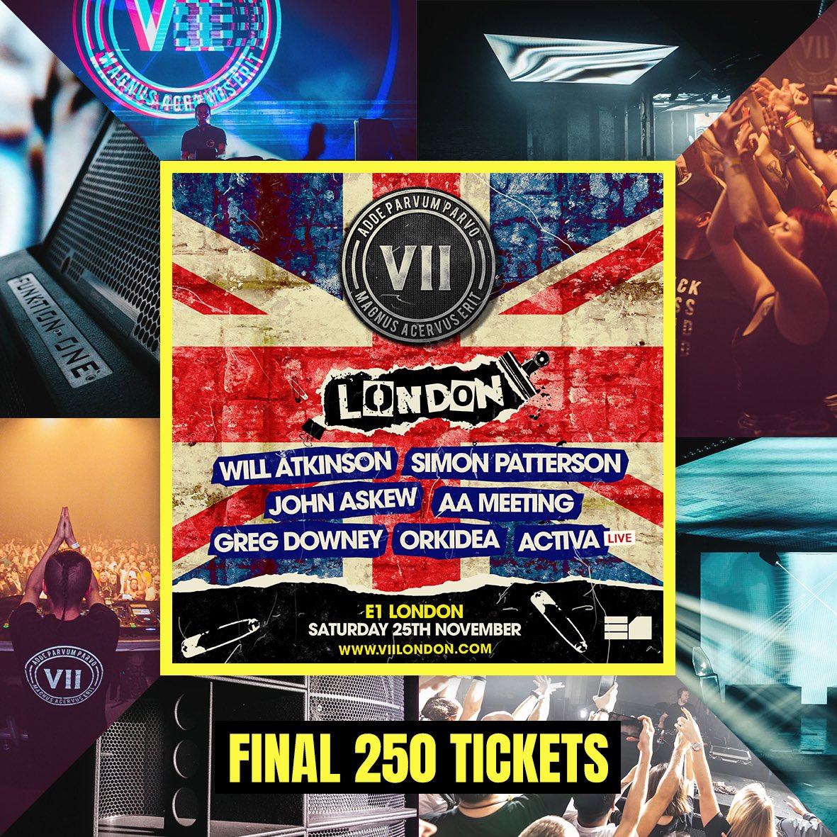 Last 250 tickets till London sells out. 3 months to go. skiddle.com/whats-on/Londo…