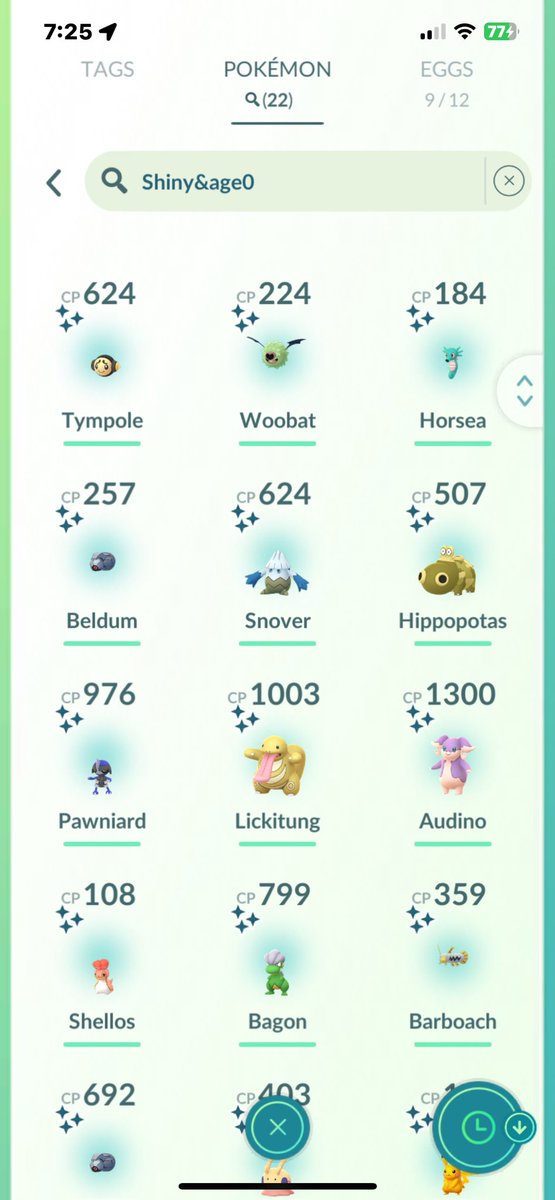 CocoLocos96's tweet photo. Pretty happy with my shiny pokemon for Day 1 Of Go Fest  #PokemonGOFest2023 https://t.co/dC5IyCzXHL