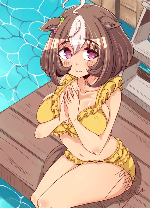 ドトウの海 #ウマ娘 