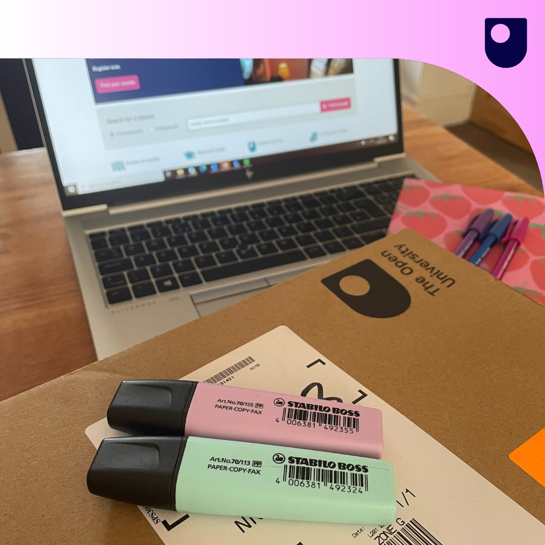 OU_STEM's tweet photo. As August ends, students wait in anticipation of their module book delivery! 

Have yours arrived yet? What module are you about to start?

Remember - not all books are sent out at the same time; check StudentHome for your delivery date!

#HowToOU https://t.co/g2pOngRyvT