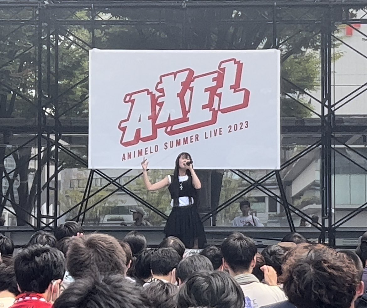 Rin_39bear's tweet photo. Animelo Summer Live 2023 -AXEL-
カラオケステージinけやき広場

暑い中見てくださった皆さんありがとうございました！！
大好きなリゼロの曲を歌えてはちゃめちゃに楽しかったです！！！

#anisama
#anisama2023
#アニサマ
#けやきひろば https://t.co/yJiUAmvwGo