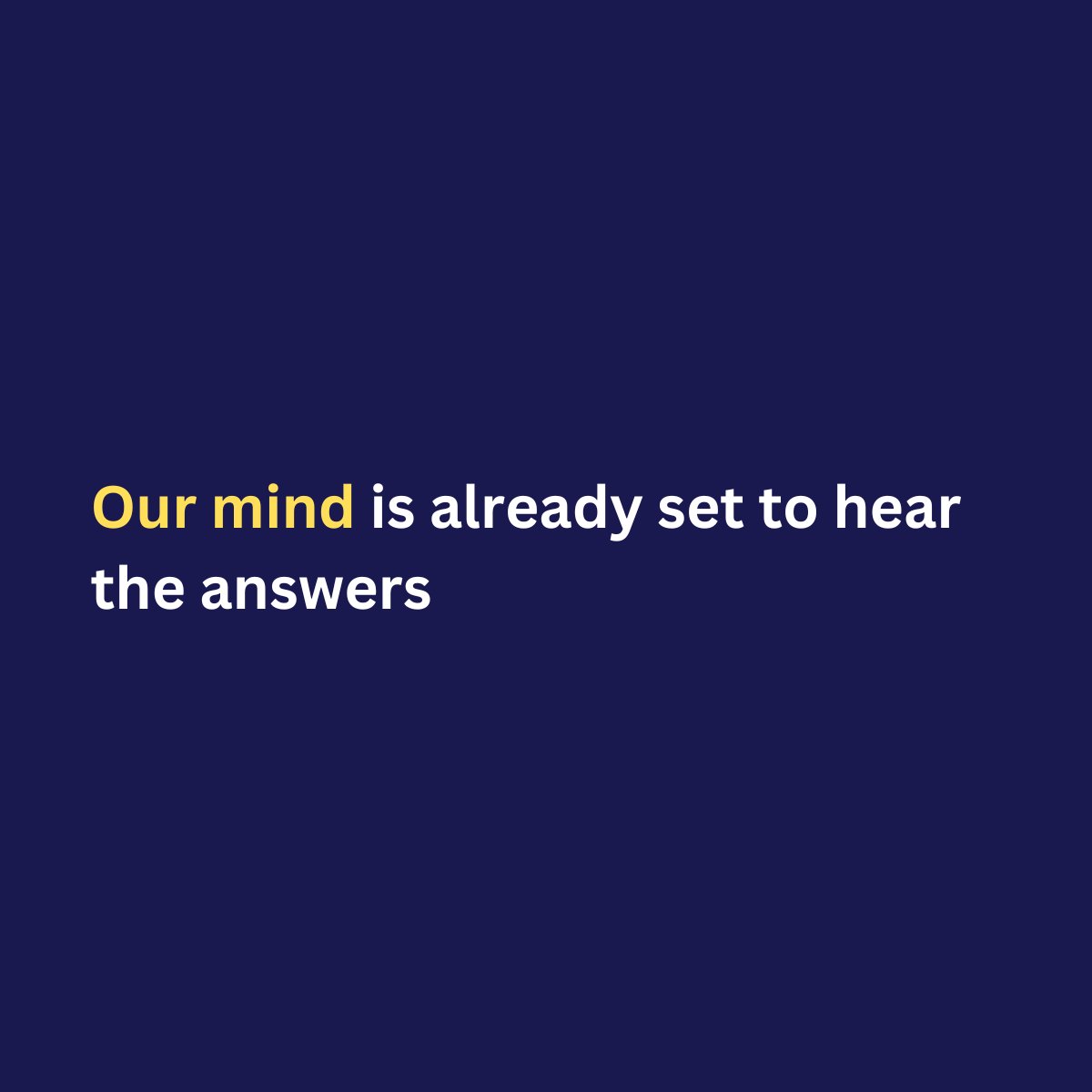 d_thesimplifier's tweet image. Our mind is already set to hear the answers.

I ask questions, and by the time my client becomes aware of the problem, they are already receptive to hearing my solution.

#thesimplifier