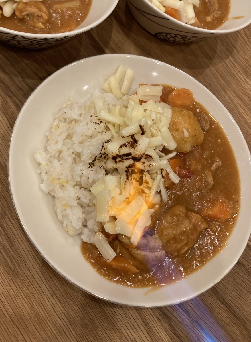 itoshinTV_'s tweet photo. これを→こうする
(イトシン雀魂配信カレーの作り方)
バーナーが映らなかったw https://t.co/9M0C5YCrQa
