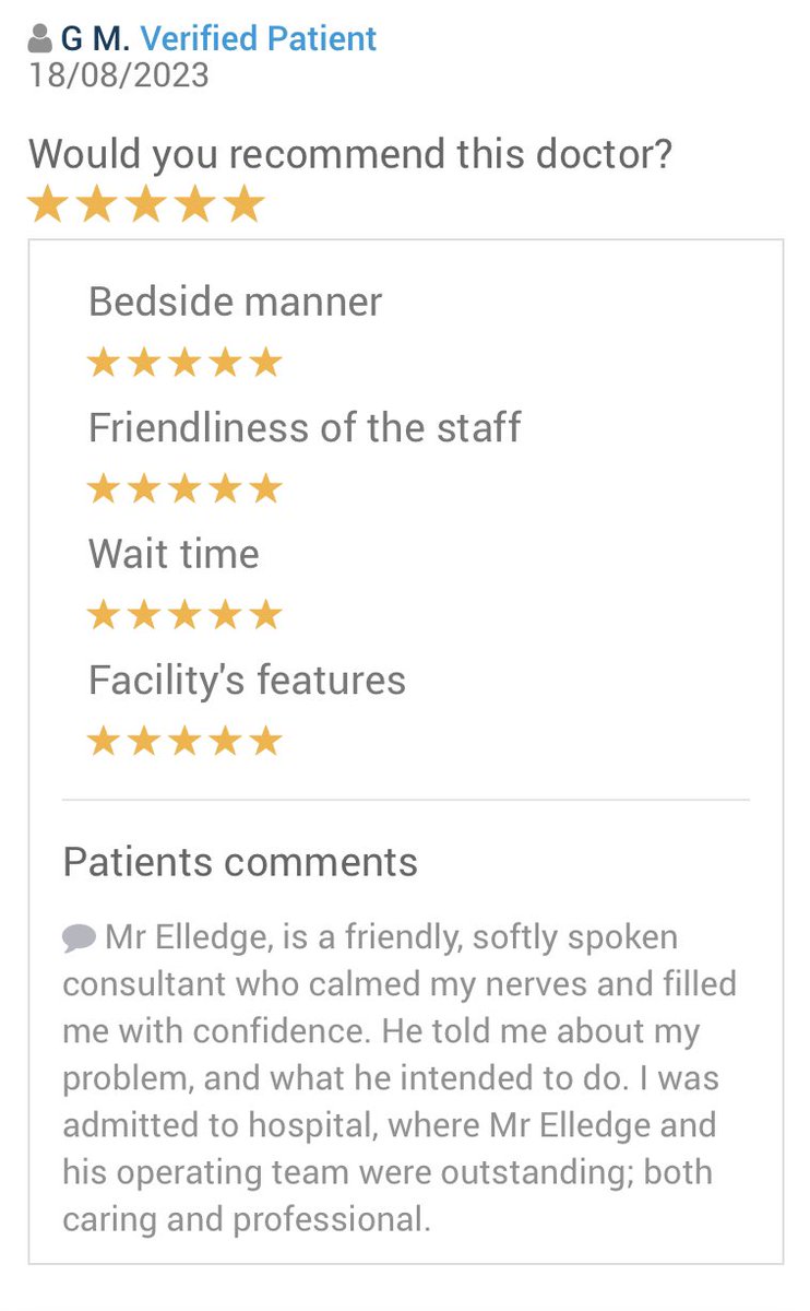 Another lovely review from a happy patient following a recent TMJ arthroscopy. Am delighted to have been able to help her reduce her pain and improve mouth opening after a period of pain and discomfort.
#tmj #tmjdisorder #TMJTherapy #TMJPain #tmjtreatment #tmjdysfunction #tmjpain