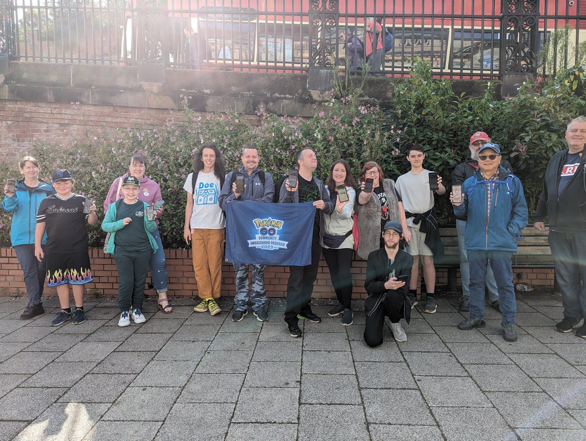 We're off in Stockport for #PokemonGOFest2023 #Ambassador - feel free to join in on the fun wherever you are!
