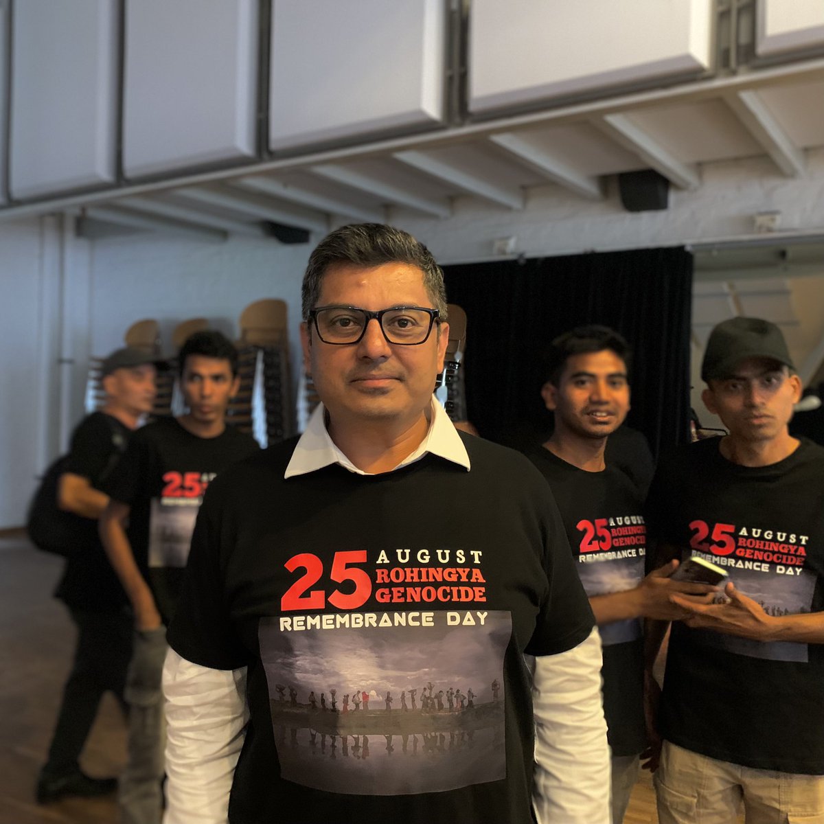 nslwin's tweet photo. In Cologne, Germany, on Rohingya Genocide Remembrance Day, we held an in-person event. It featured several speakers and a panel discussion with survivors of the latest wave of genocide in 2017. https://t.co/VSfDvGe1dH