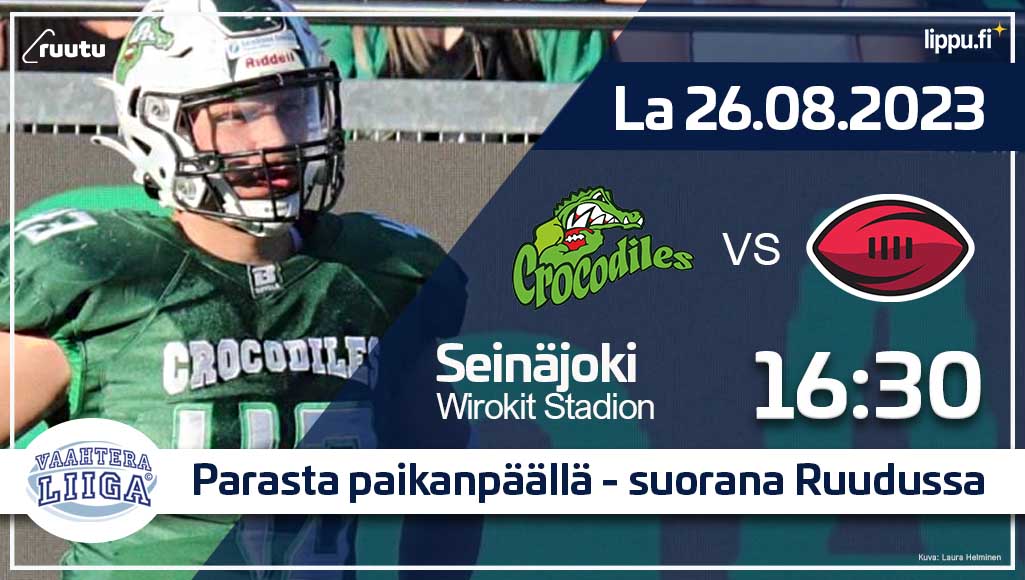 Vaahteraliiga (@vaahteraliiga) on Twitter photo TĂ€nÀÀn Vaahteraliigan runkosarjan viimeisessĂ€ pelissĂ€ teemana tulos-tai-ulos. Hallitseva kolminkertainen mestari <a href="/kuopiosteelers/">Kuopio Steelers</a> on pakkovoiton edessĂ€ jatkaakseen kauttaan vĂ€lierĂ€kierrokselle. @crocodilesofficial ei halua pÀÀttÀÀ runkosarjaa tappioputkeen. Liput <a href="/lippu/">philip goodwin</a>.fi đ TĂ€nÀÀn Vaahteraliigan runkosarjan viimeisessĂ€ pelissĂ€ teemana tulos-tai-ulos. Hallitseva kolminkertainen mestari <a href="/kuopiosteelers/">Kuopio Steelers</a> on pakkovoiton edessĂ€ jatkaakseen kauttaan vĂ€lierĂ€kierrokselle. @crocodilesofficial ei halua pÀÀttÀÀ runkosarjaa tappioputkeen. Liput <a href="/lippu/">philip goodwin</a>.fi đ