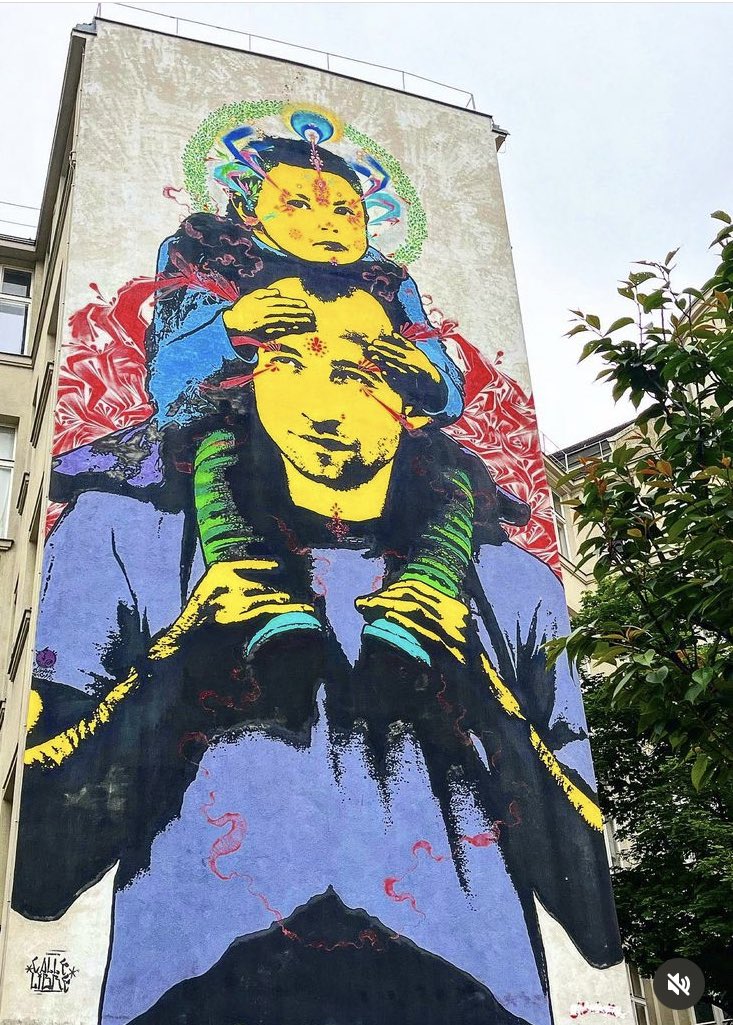 lovestreetart22's tweet image. Wonderful mural by StinkFish in Vienna, Austria.
#StreetArt #StinkFish #Austria