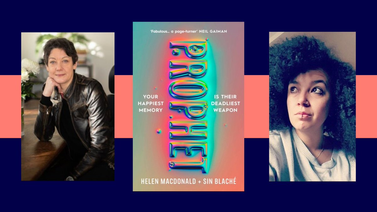 What if your happiest memories were turned against you? On Monday join authors Sin Blaché and Helen Macdonald to discuss their thrilling science fiction novel, Prophet. 📅 Mon 28 Aug 10:15 📍 Spark Theatre 🎟️ vist.ly/aa57
