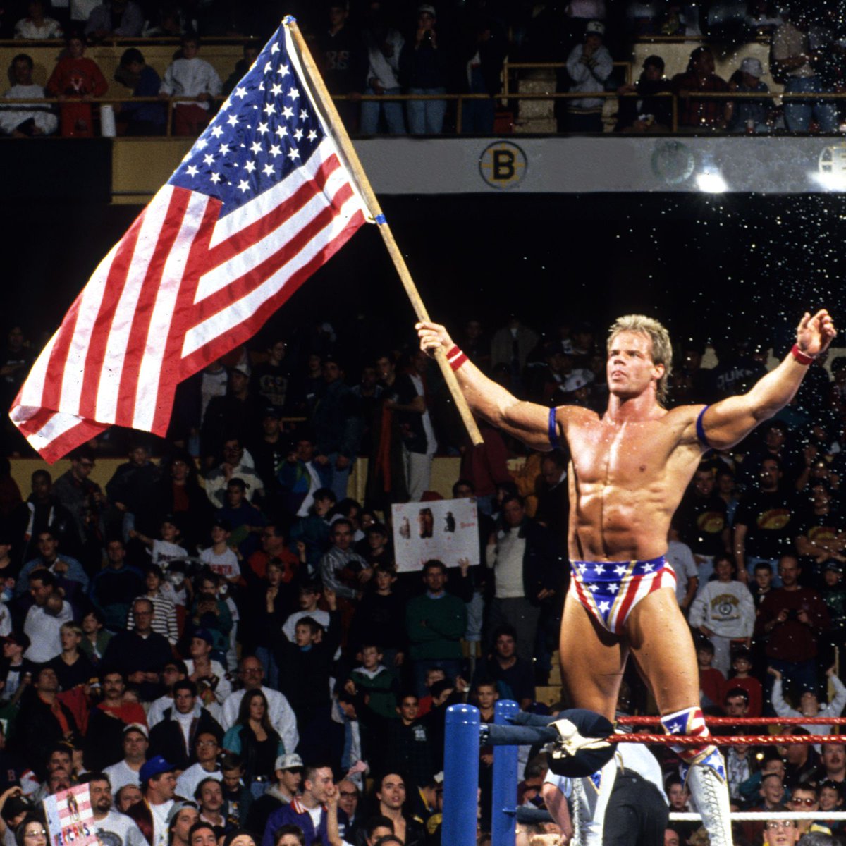 Survivor Series Saturday! The All-Americans defeat The Foreign Fanatics at the 1993 PPV. 🇺🇸 #WWF #WWE #SurvivorSeries #Crush #JacquesRougeau #LudvigBorga #Yokozuna #Undertaker #SteinerBrothers #LexLuger