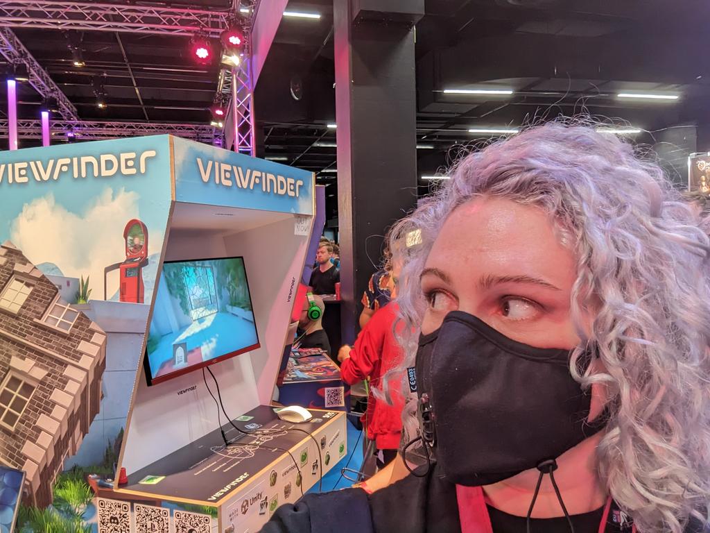 Day 3? Day 4? We've lost count. But Viewfinder is still here.
<a href="/gamescom/">gamescom</a> <a href="/IndieArenaBooth/">Indie Arena Booth</a>