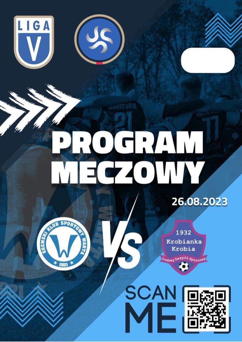WartaSrem's tweet photo. Dzisiaj o 1️⃣7️⃣ widzimy się na stadionie‼️

Przygotowaliśmy dla Was programy meczowe, z których dowiecie się kilku ciekawostek o naszych rywalach, a także zapoznacie się z ostatnimi wynikami, czy poznacie ostateczną kadrę naszego zespołu‼️🫡

📣 cena:
✔️ 5 zł‼️ https://t.co/3eAD58q47e