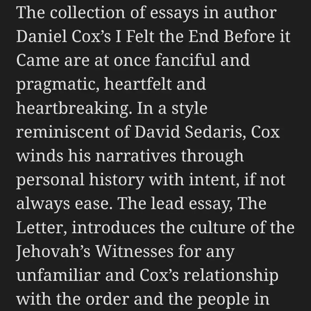 Daniel Allen Cox tweet media