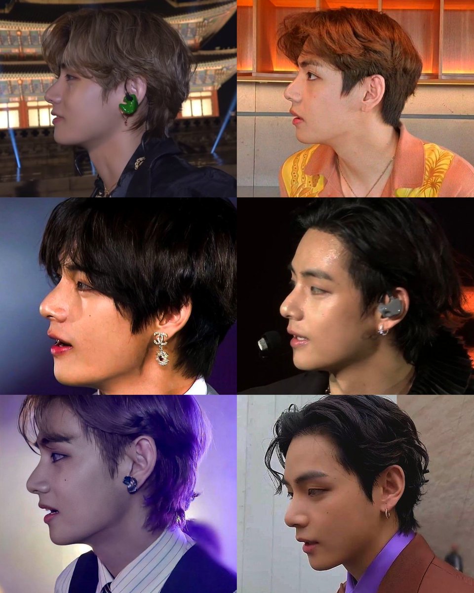 taehyung's side profile