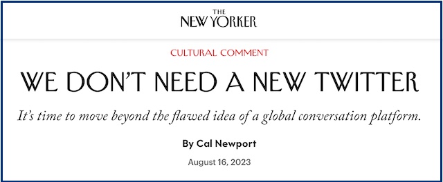 We Don’t Need a New Twitter dlvr.it/SvCRWx