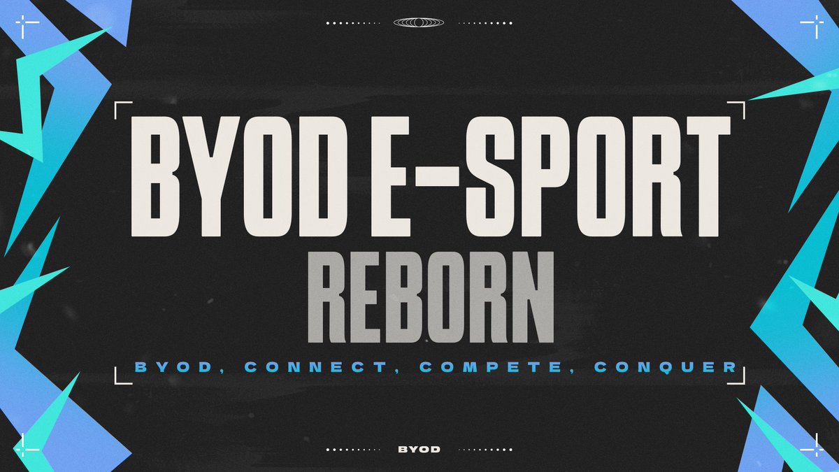 Le renouveau commence maintenant. Fiers de notre nouvelle Direction Artistique ! 💫🎨 #BYODConnectCompeteConquer #BYODReborn🚀

Merci à <a href="/Kini_Art/">Kíni</a> pour cette pépite 🙌