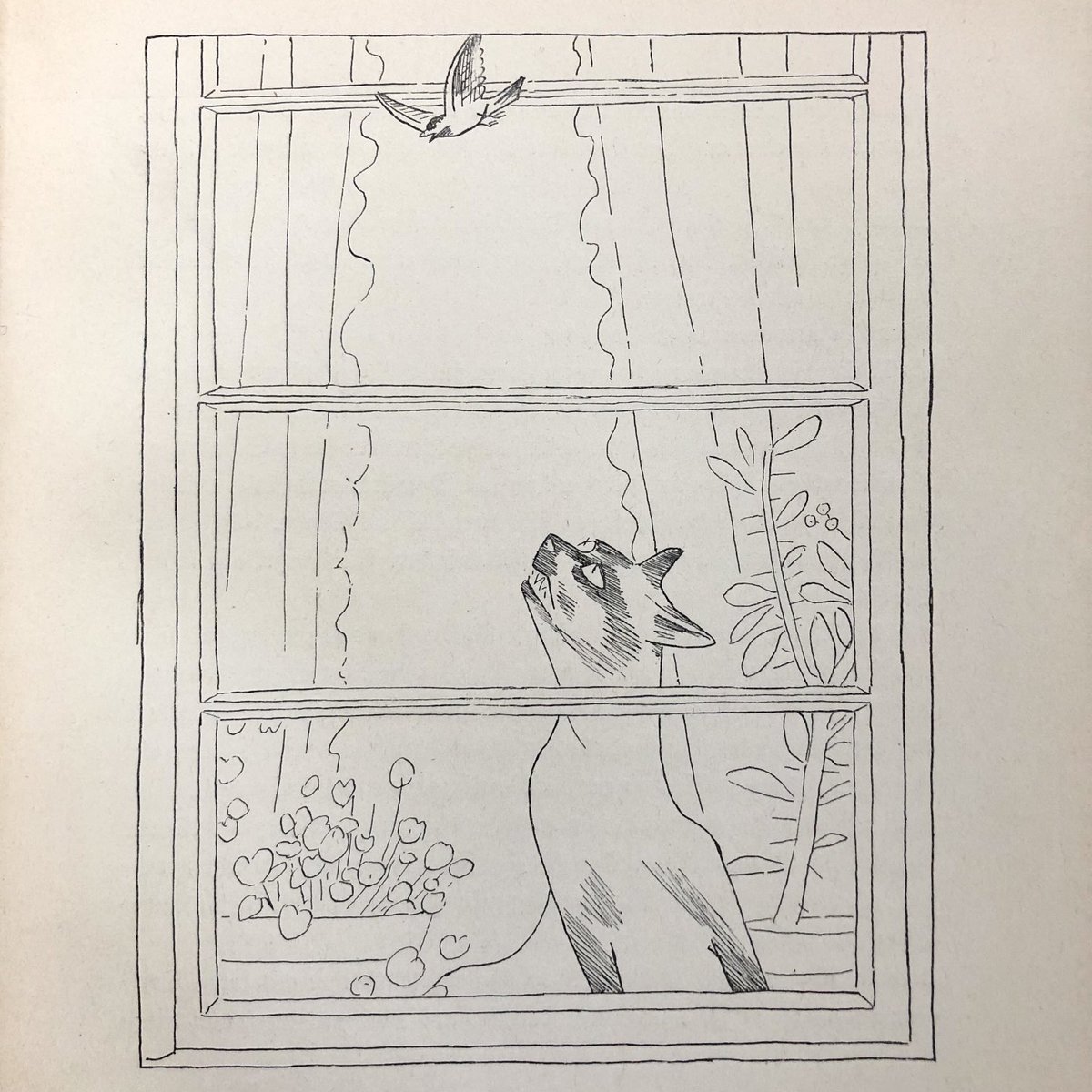 Olaf Gulbransson's cats 